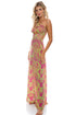 Luli Fama Born To Be Wild Halter Cut Out Dress